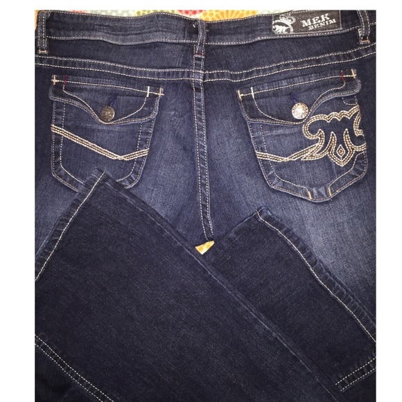 🚨GREAT DEAL🚨 Dark-wash MEK brand jeans