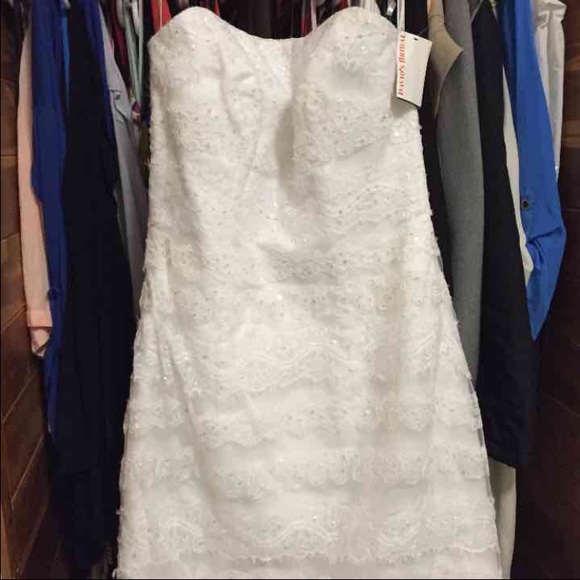 David's Bridal Wedding Gown - Picture 3 of 4