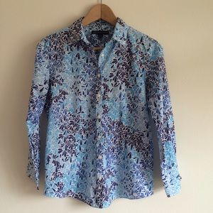 Brooks Brothers | Blue print button up