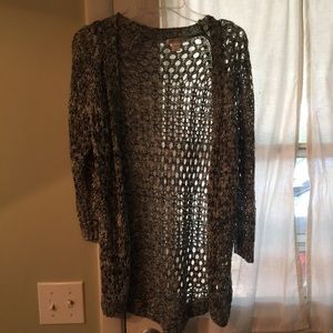 🚫TRADED🚫 black and white Cardigan