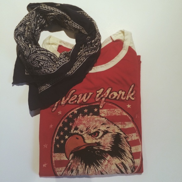 Ralph Lauren Tops - • d e n i m & s u p p l y // e a g l e • t e e •