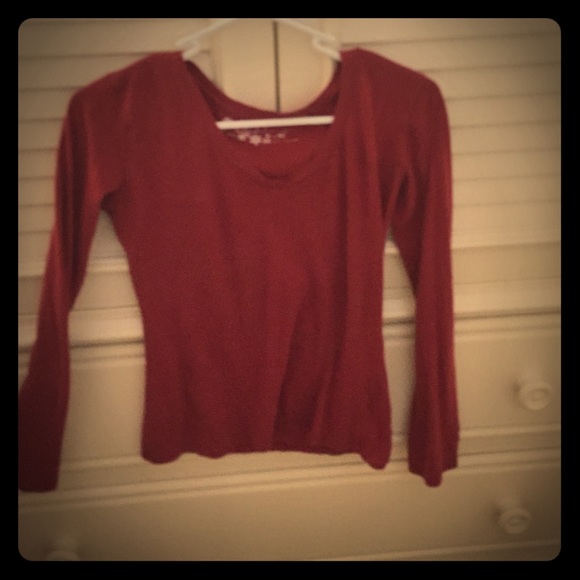 Red long sleeve