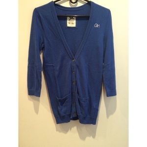 Blue Cardigan