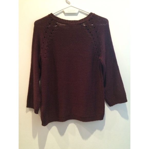 Plum Sweater - Picture 2 of 2