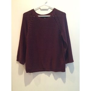 Plum Sweater