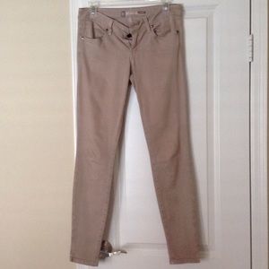Khaki jeggings