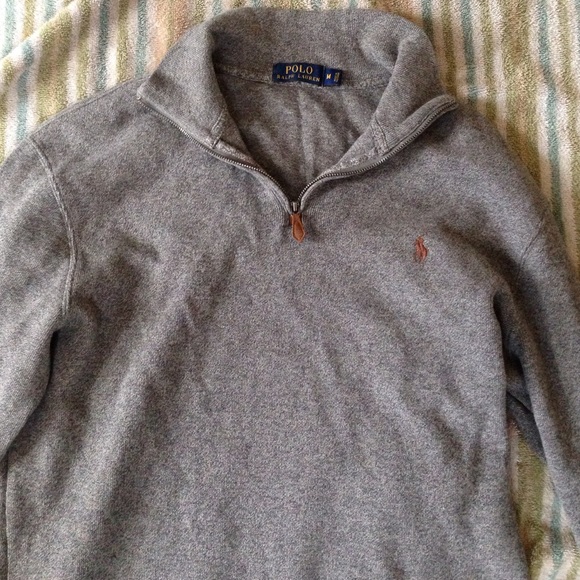 Polo quarter zip sweater