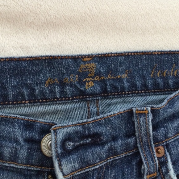 7 for all mankind denim shorts - Picture 2 of 3