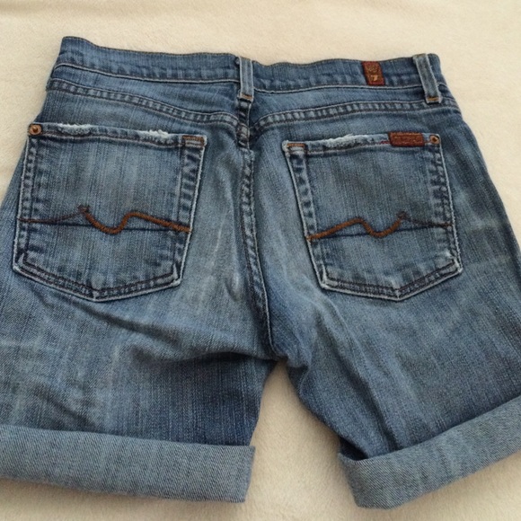 7 for all mankind denim shorts - Picture 3 of 3