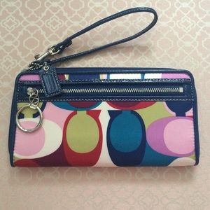 Coach Wristlets Wallet Multicolor