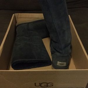 Navy blue UGG BOOTS .