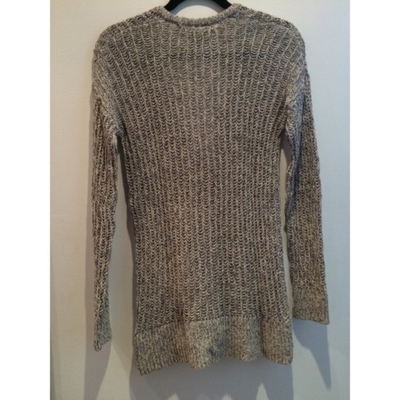 Grey Knit Cardigan - Picture 2 of 2