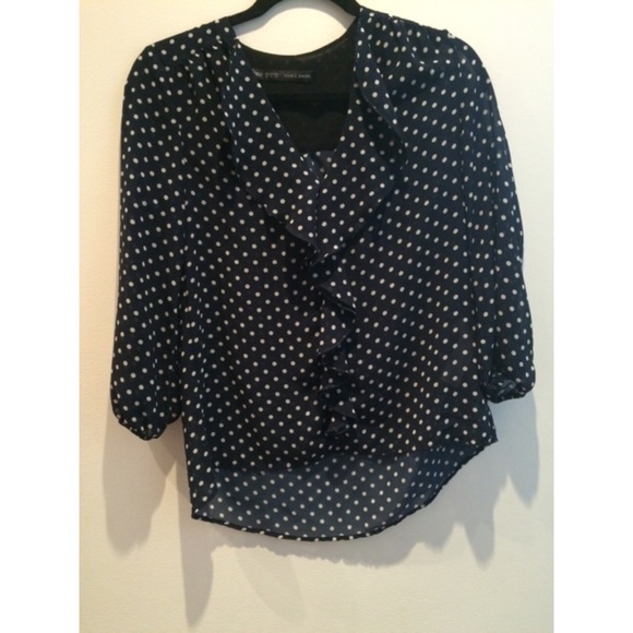 Flirty Polka dot Shirt - Picture 1 of 2