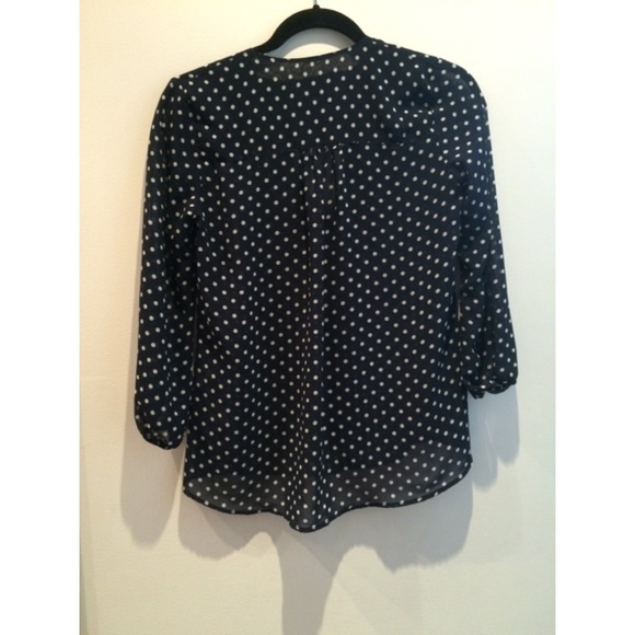 Flirty Polka dot Shirt - Picture 2 of 2