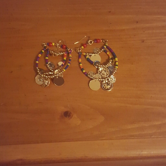 Multi  color earrings