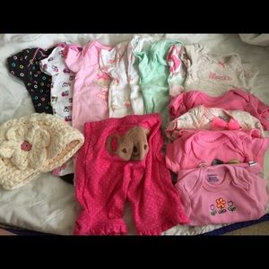 Newborn Girl Bundle (36 pieces) SALE TODAY ONLY