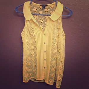 Yellow tank