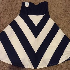 Judith March strapless dress