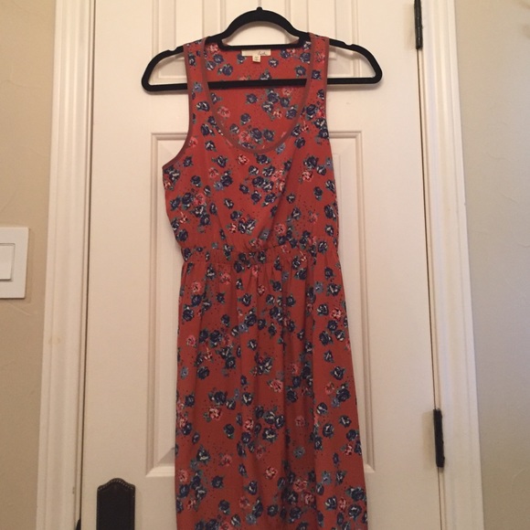 High-Low Flower Dress - Picture 1 of 2