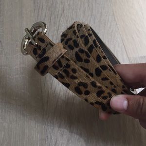 42inch. Leopard print belt.