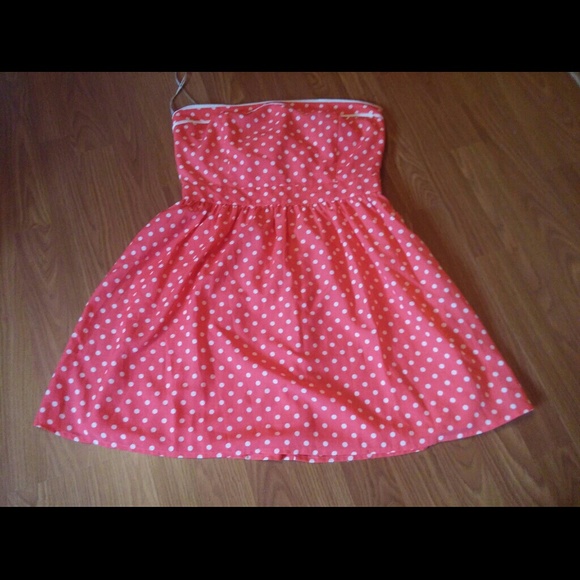 Forever 21 Strapless Pink Dress