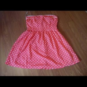 Forever 21 Strapless Pink Dress