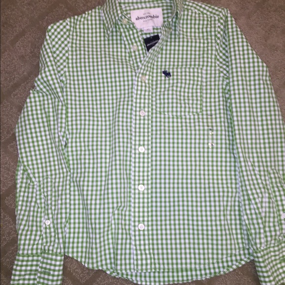 Abercrombie guys checked shirt