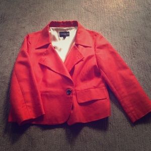 Banana Republic blazer - burnt orange color