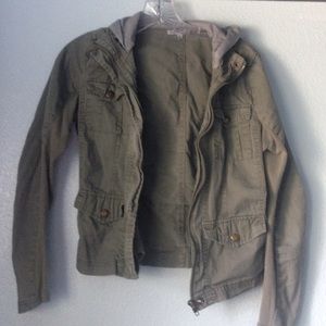 Army green jacket