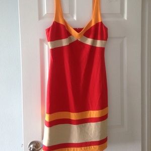 Burnt Orange MUSE dress