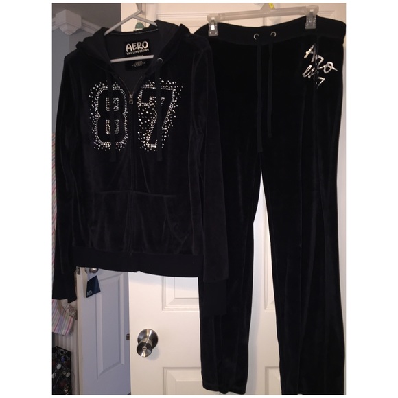 BRAND NEW AEROPOSTALE TRACK SUIT & AERO SHIRT