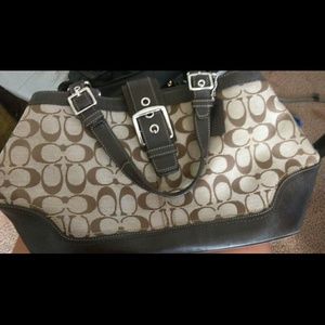 Authentic Brown Coach purse