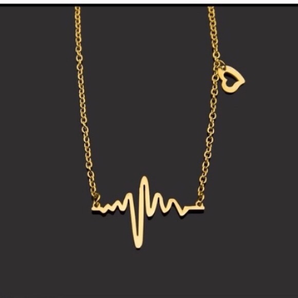 Jewelry - Ekg heartbeat necklace