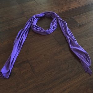 American Apparel jersey purple scarf/belt
