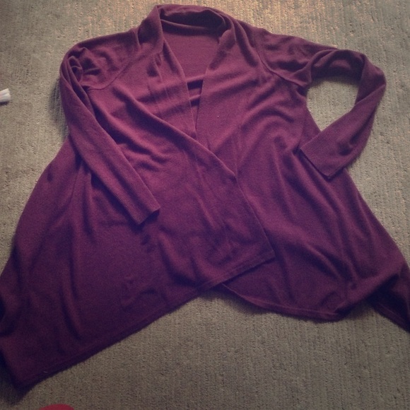 Purple Max Azria sweater