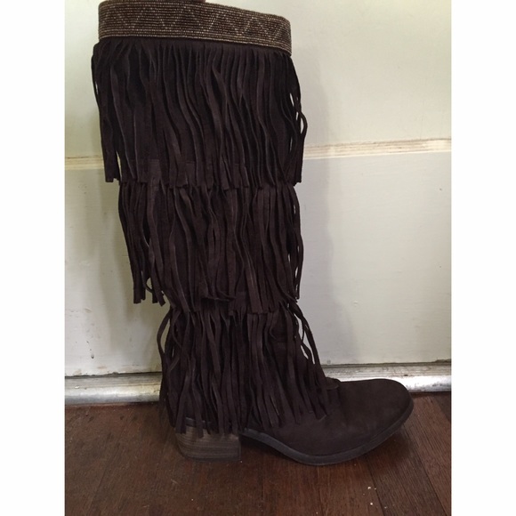 Donald J. Pliner Boots - 🍂🍁 Donald J. Pliner Fringe Boots 🍁🍂