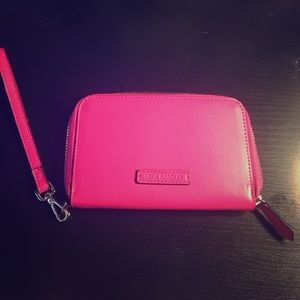 Pink Vera Bradley clutch