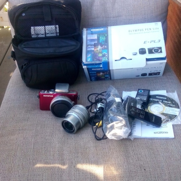 Olympus Pen Lite dslr camera kit