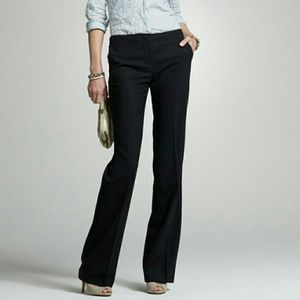 JCREW black City Fit cotton trouser