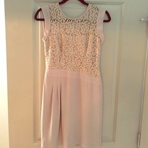 BCBG Cream Dress