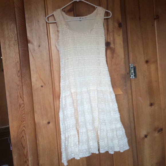 Max Studio Floral Lace Dress