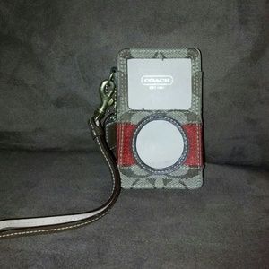 Coach iPod case