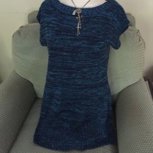 Cute short sweater dress