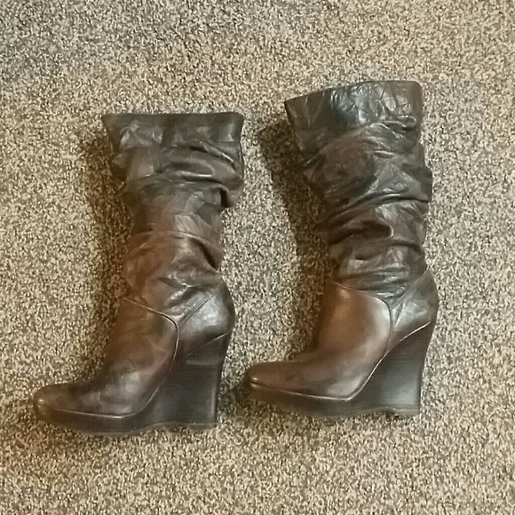 Jessica Simpson wedge boots