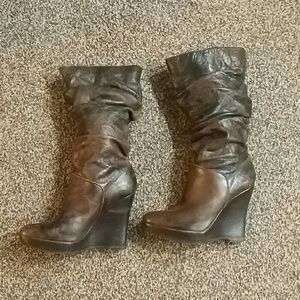 Jessica Simpson wedge boots