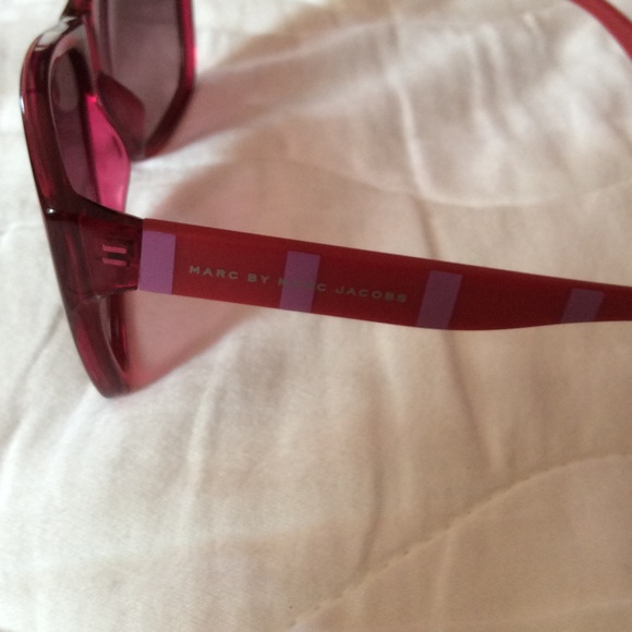 Marc by Marc Jacobs hot pink glasses