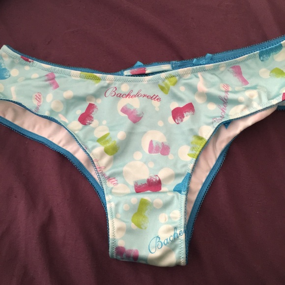 Cute bachelorette bikini panty