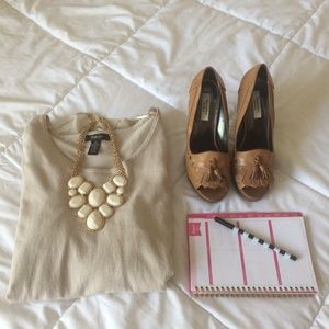 Moccasin Style Pumps