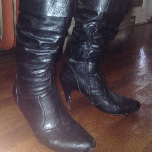 black boot heels - Picture 2 of 4