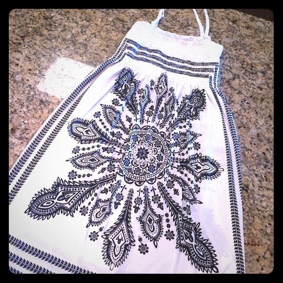 Strappy bandana dress👀